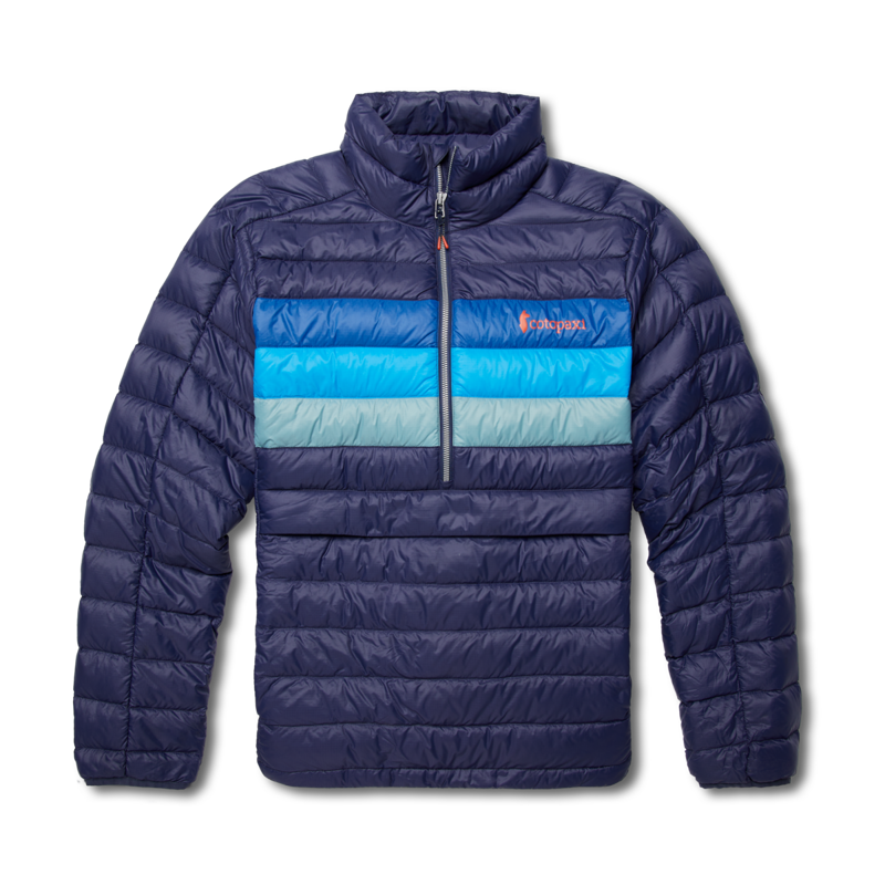 Cotopaxi Fuego Down Pullover Mens in Maritime Stripes